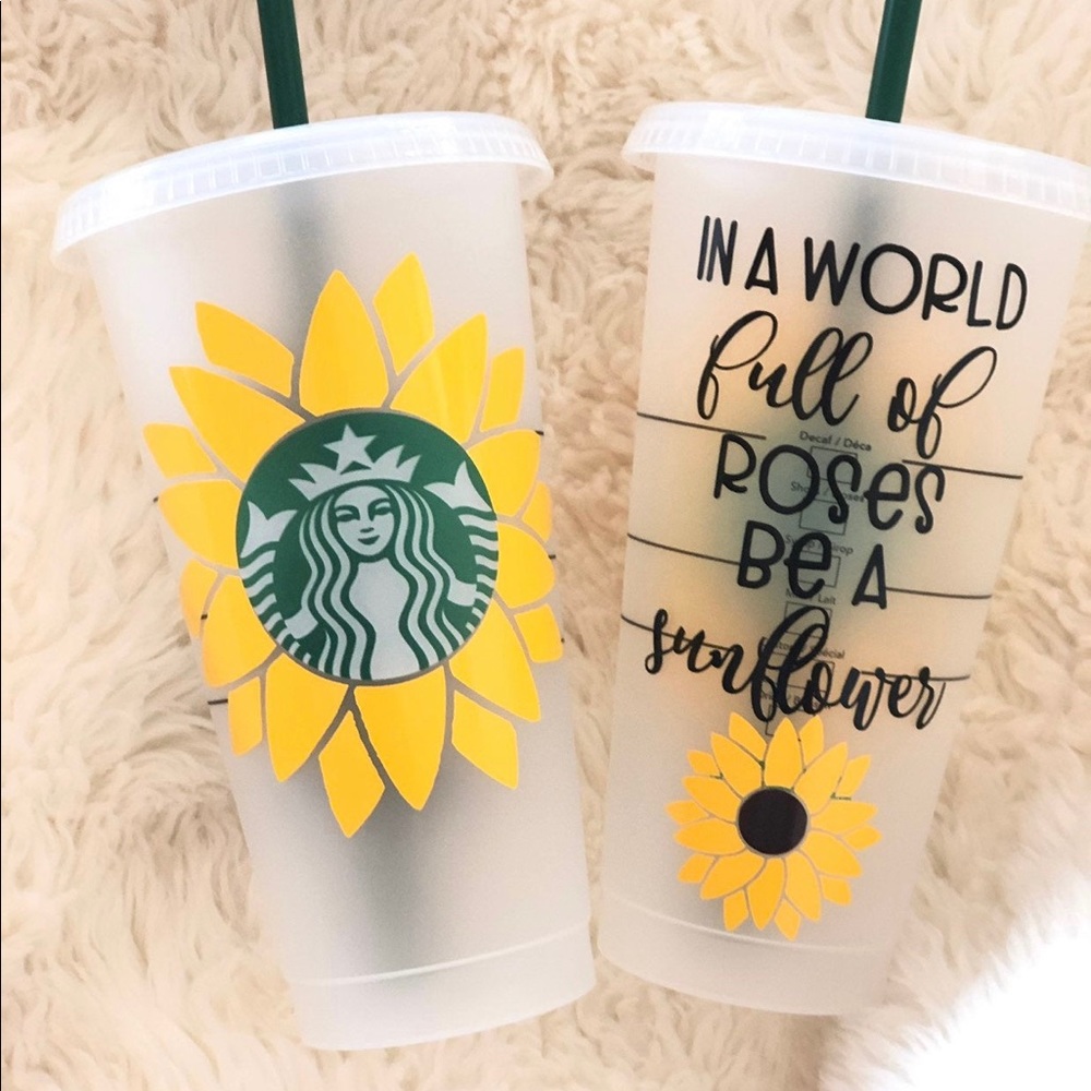 Sun flower cup